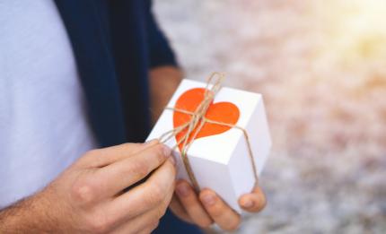 box with a heart on it