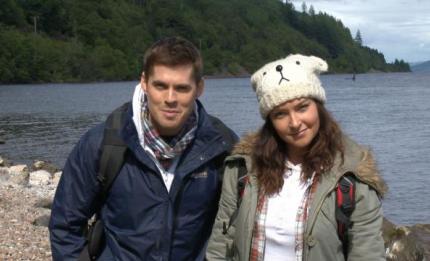 Ashlie and Stephen at Loch Ness