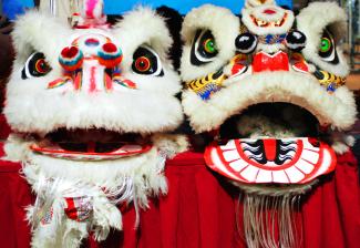 Dragon dance costumes