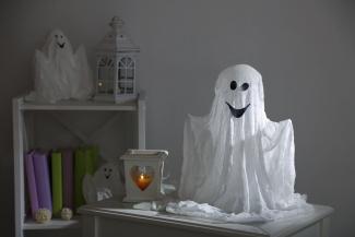 a ghost made from a sheet